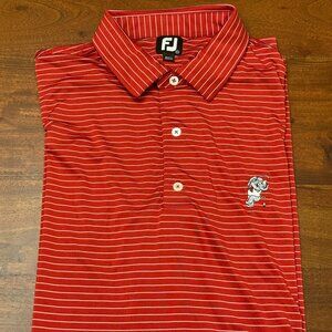 Red FootJoy Swinging Elephant Club Polo – Alabama Golf Booster Exclusive